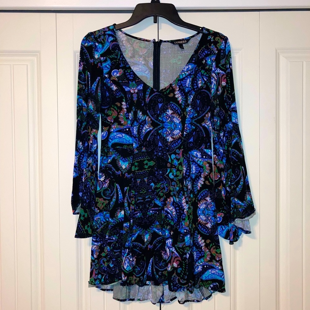 Boho Long Sleeve Dress